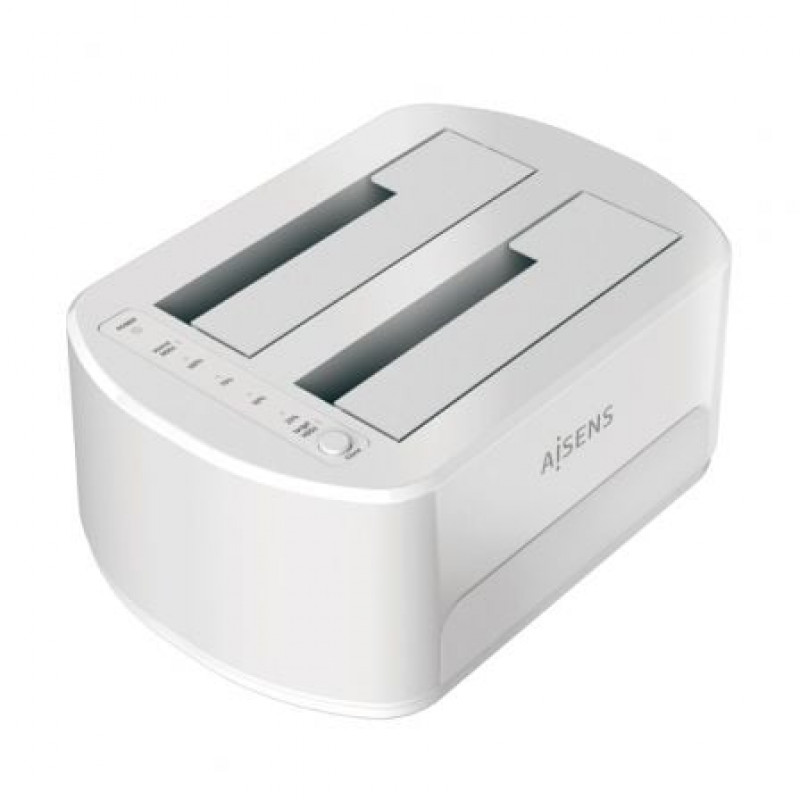 Aisens Station D'accueil Pour Disques Durs 2.5/3.5'' - USB 3.0 - Cloneur Sans PC - Double Baie