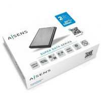 Caixa  Externa para Disco Duro de 2.5 Aisens ASE-2525GR USB 3.1 Sin tornillos