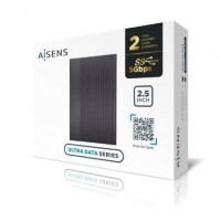 Caixa  Externa para Disco Duro de 2.5 Aisens ASE-2532B USB 3.1 Gen1