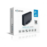 Caixa Externa para Disco Duro de 3.5 Aisens ASE-3530B USB 3.1