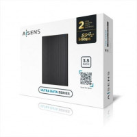 Caixa Externa para Disco Duro de 3.5 Aisens ASE-3532B USB 3.1
