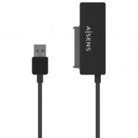 Adaptador para Discos Duros 2.5'/3.5' Aisens ASE-35A01B/ USB 3.0/ con Alimentador