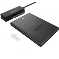 Adaptador para Discos Duros 2.5'/3.5' Aisens ASE-35A01B/ USB 3.0/ con Alimentador