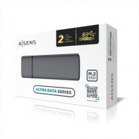 Caixa Externa para Disco SSD M.2 SATANVME Aisens ASM2-002G USB 3.1