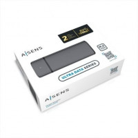 Caixa Externa para Disco SSD M.2 SATANVME Aisens ASM2-002G USB 3.1