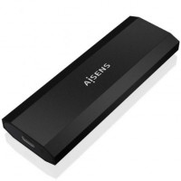 Caja Externa para Disco SSD M.2 NGFF Aisens ASM2-028B/ USB 3.2/ Sin tornillos