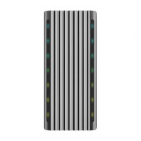 Caja Externa para Disco Duro SSD M.2 SATANVMe Aisens ASM2-RGB011GR USB 3.2 Gen2 Sin Tornillos