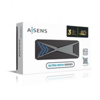 Caja Externa para Disco Duro SSD M.2 NVMe Aisens ASM2-RGB013B USB 3.2 Gen2 Sin Tornillos