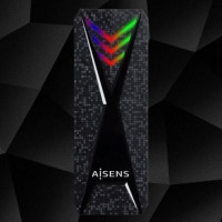 Caja Externa para Disco Duro SSD M.2 NVMe Aisens ASM2-RGB013B USB 3.2 Gen2 Sin Tornillos