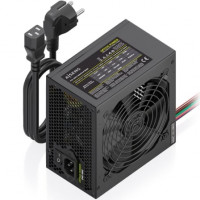 Fuente de Alimentación Aisens ASPC-500ATX-PSEBK/ 500W/ Ventilador 12cm