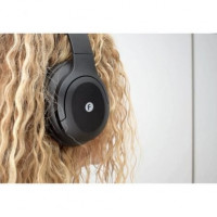 Auriculares Inalámbricos Fonestar AURIS-BT/ con Micrófono/ Bluetooth/ Negros