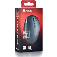 NGS RATON INALAMBRICO CON TECLAS SILENCIOSAS NEGRO