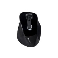 Rato Wireless NGS BOW BLACK 2.4GHz 8001600DPI 5 Botões SCROLL PARA DIESTROS LATERALES DE GOMA NANO RECEPTOR USB