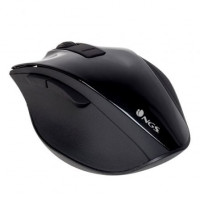 Rato Wireless NGS BOW BLACK 2.4GHz 8001600DPI 5 Botões SCROLL PARA DIESTROS LATERALES DE GOMA NANO RECEPTOR USB