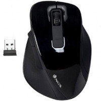 Rato Wireless NGS BOW BLACK 2.4GHz 8001600DPI 5 Botões SCROLL PARA DIESTROS LATERALES DE GOMA NANO RECEPTOR USB