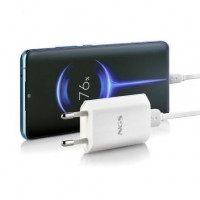 NGS Cargador pared blanco USB 5V2A/10W