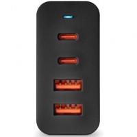NGS Carg Pared 100W Ultrar GAN 2USBC/2USBA