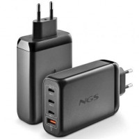 NGS CARGADOR ULTRARAPIDO140W 4 PUERTOS 3USB-C 1 US