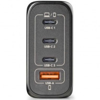 NGS CARGADOR ULTRARAPIDO140W 4 PUERTOS 3USB-C 1 US