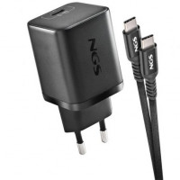 NGS CARGADOR GAN ULTRARAP 65W USB-C CON CABL