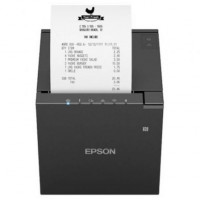 Impresora de Tickets Epson TM-m30III/ Térmica/ Ancho papel 80mm/ USB-Ethernet/ Negra