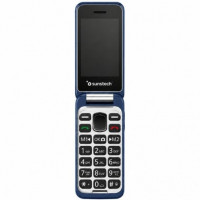 Teléfono Móvil Sunstech CELT26 para Personas Mayores/ Azul