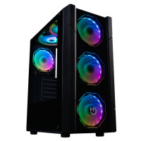 Caixa Hiditec ATX V30 PRO ARGB CRISTAL TEMPLADO