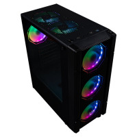 Caixa Hiditec ATX V30 PRO ARGB CRISTAL TEMPLADO