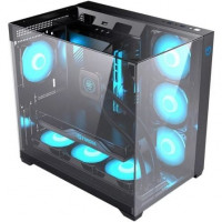 Hiditec Caja Atx Gaming Sky Black USB 3.1 TYPE-C