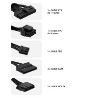 CoolBox Fonte.Alim  ATX COOLBOX BASIC 500GR