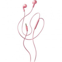 Auriculares Intrauditivos NGS Cross Flip/ con Micrófono/ Jack 3.5/ Rosas