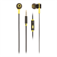 NGS Auriculares metálicos cplano 1.2m Preto