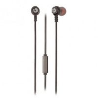 AURICULARES INTRAUDITIVOS NGS CROSS RALLY GRAPHITE DRIVERS 9MM TECNOLOGA VOZ ASSISTANT 20-20HZ 95DB JACK 3.5MM CABLE 1.2M
