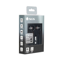 NGS Auriculares metálicos cplano 1.2m prata