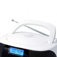 Radio CD Sunstech CRUSM400WT/ Blanca