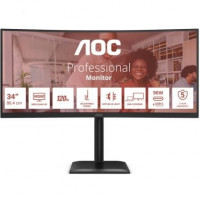 Monitor Profesional Ultraparonámico Curvo AOC CU34E4CV 34