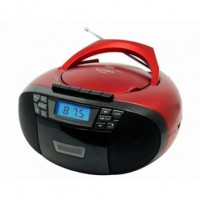 Radio CD Sunstech CXUM53RD Roja