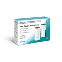 SISTEMA MESH TP-LINK DECO M4 2-PACK 2.45GHz 300867MBPS 2*RJ45 GIGABIT MODO ROUTERPUNTO ACCESO RED INVITADOS