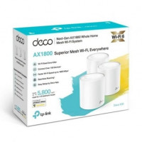 PUNTO DE ACCESO TP-LINK DECO X20 P-3 BLANCO PUNTO DE ACCESO TP-LINK DECO X20 P-3 BLANCO PACK-3 QUALCOM WIFI 6 MESH AX1800 4 ANTENAS DECO X20(3-PACK)