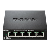 D-Link DES-105 Switch Switch 5x10100Mbps Metal