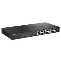 D-Link DGS-1026P/E Switch 24xGbE PoE+ 2xSFP