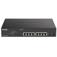 Switch D-Link DGS-1100-10MPV2 10 Puertos RJ-45 Gigabit 101001000 PoE SFP