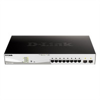 Switch Gestionable D-Link DGS-1210-10MP 10 Puertos RJ-45 101001000 PoE SFP
