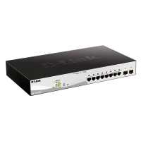 Switch Gestionable D-Link DGS-1210-10MP 10 Puertos RJ-45 101001000 PoE SFP