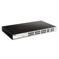 Switch D-Link Smart Plus DGS-1210-28MP 28 Puertos RJ-45 101001000 PoE SFP