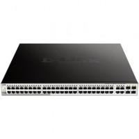 Conmutador Ethernet D-Link DGS-1210-52MP 52 Puertos RJ-45 101001000 PoE SFP