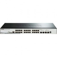 Switch D-Link Smart DGS-1510-28P 28 Puertos RJ-45 101001000 PoE SFP