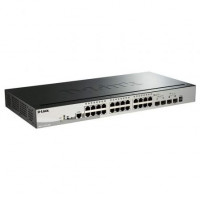 Switch D-Link Smart DGS-1510-28P 28 Puertos RJ-45 101001000 PoE SFP