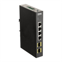 Switch Gestionable D-Link DIS-100G-6S 6 Puertos RJ-45 Gigabit 101001000 SFP