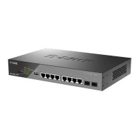 D-Link DSS-200G-10MP Switch 8xGbE PoE 2xSFP LR